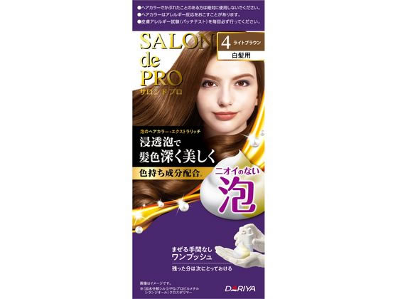 ダリヤ サロンドプロ 泡のヘアカラーEX(白髪用) 4