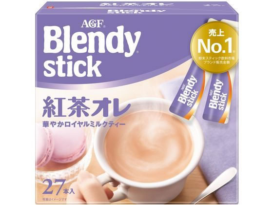 AGF ブレンディ スティック 紅茶オレ 27本 73307が586円【ココデカウ】