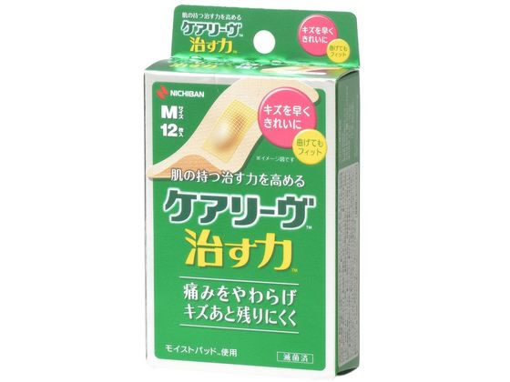 ニチバン 【医療機器】ケアリーヴ 治す力 Mサイズ 12枚【管理医療機器】