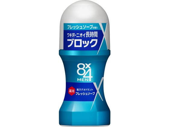 KAO 8x4MENロールオン フレッシュソープ 60mL