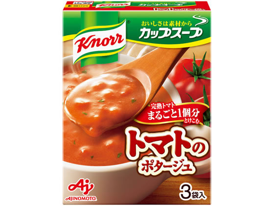 味の素 クノール カップスープ 重かっ ポタージュ (3袋入) インスタントスープ