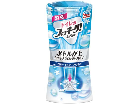 アース製薬 トイレのスッキーリ! フローラルソープの香り 400mL