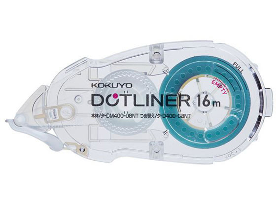 コクヨ ドットライナー しっかり貼るタイプ 詰替用テープ 16m 透明