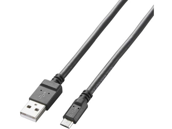 エレコム 2A対応microUSBケーブル0.8m MPA-AMB2U08BK