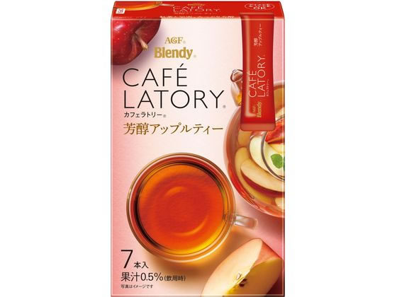 AGF ブレンディ カフェラトリー スティック 芳醇アップルティー 7本が