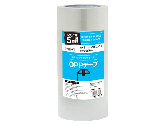 Forestway OPP�e�[�v 65�� 48mm�~100m ���� 5��