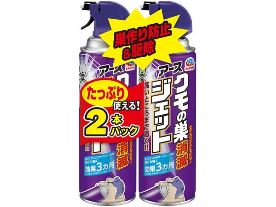 アース製薬 クモの巣消滅ジェット 450mL 2本パック