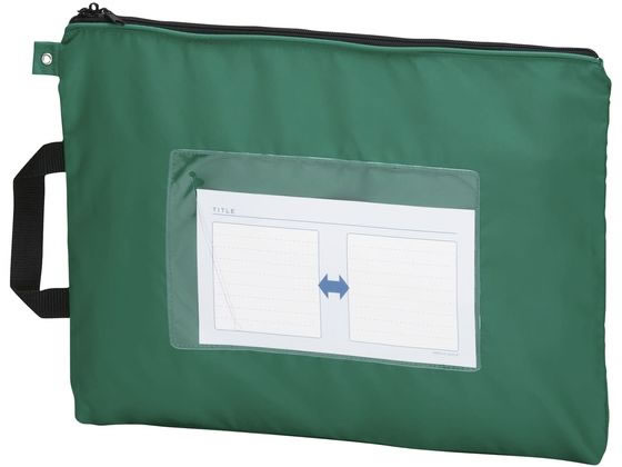 �N���E�� ���[���o�b�O(�Z�ӎ����t)A4 24-4305-0004 �O���[�� CR-ME04(A4)