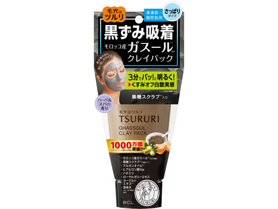 スタイリングライフ ツルリ 黒ずみ吸着 うるおいガスールパック 150g