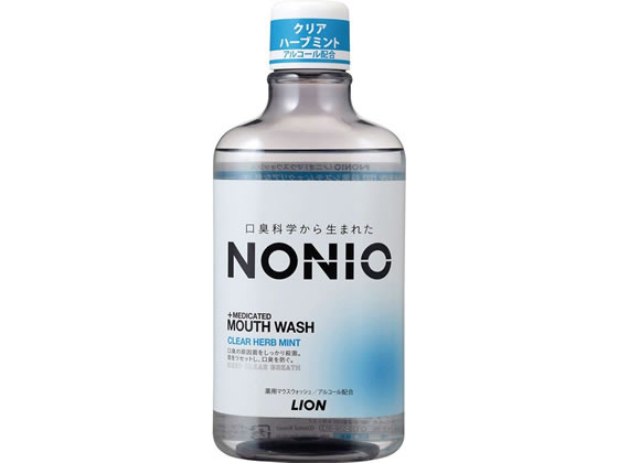 ライオン NONIO マウスウォッシュ 600mL クリアハーブミント