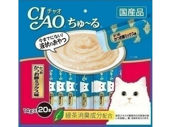 いなば CHAO ちゅーる かつお かつお節ミックス 20本