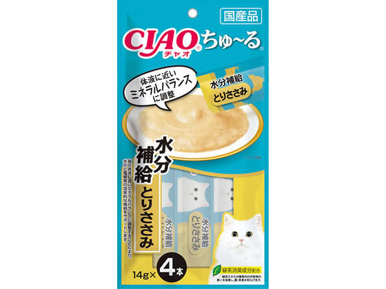 いなば CIAOちゅーる水分補給とりささみ14g4本