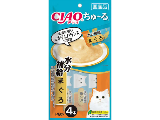 いなば CIAO ちゅーる水分補給 まぐろ14g×4本