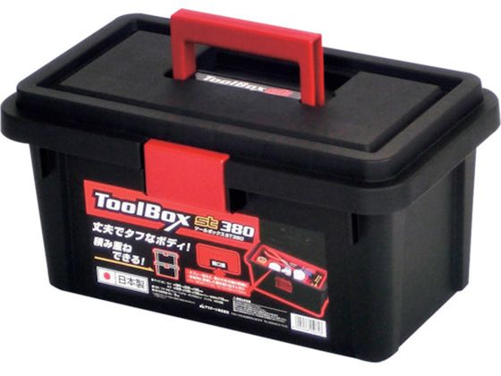 JEJ�A�X�e�[�W �c�[���{�b�N�X �u���b�N ST380 ST380-BK