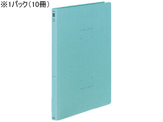 コクヨ フラットファイル〈NEOS〉A4タテ ターコイズブルー 10冊 フ-NE10B