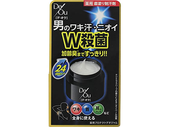 ロート製薬 デ・オウ 薬用プロテクト デオジャム 制汗剤 50g