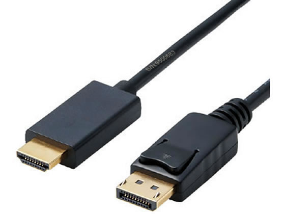 エレコム 変換ケーブル DisplayPort-HDMI 2m CAC-DPHDMI20BK