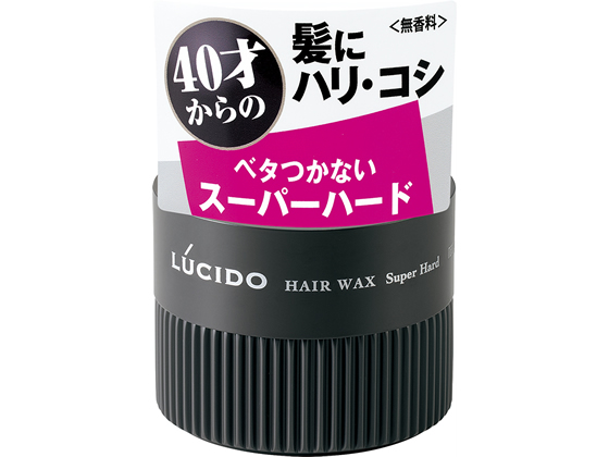 マンダム ルシード ヘアワックス スーパーハード 80g