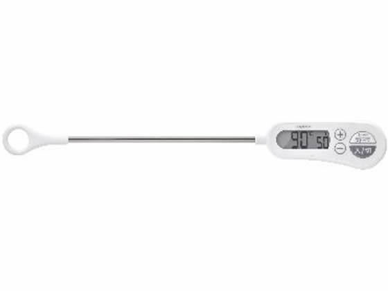 ドリテック クッキング温度計 お知らせアラーム付 O-263WT