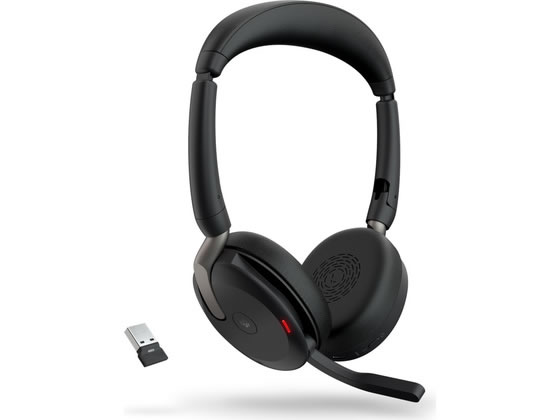GN�I�[�f�B�I Jabra Evolve2 65Flex �����w�b�h�Z�b�g �܂肽���� Link390a UC �X�e���I 26699-989-999
