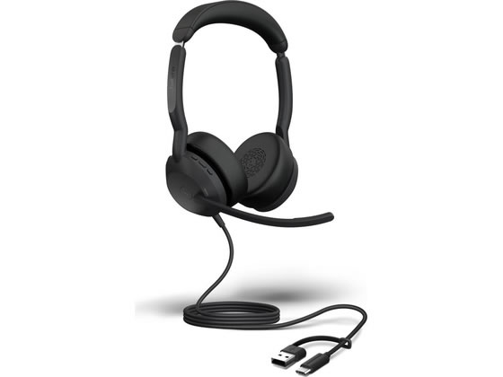 GN�I�[�f�B�I Jabra Evolve2 50 USB�w�b�h�Z�b�g MS �X�e���I USB-C�^A 25089-999-799