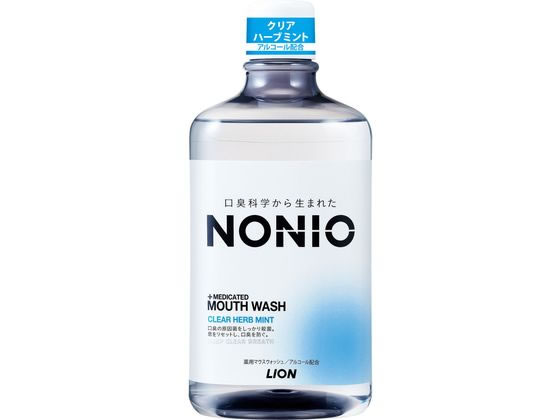 ライオン NONIO マウスウオッシュ クリア ハーブミント 1000mL