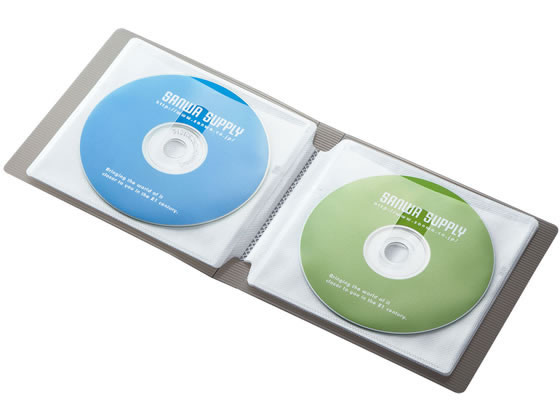 サンワサプライ DVD・CDファイルケース 12枚収納ブラック FCD-FL12BKが294円【ココデカウ】