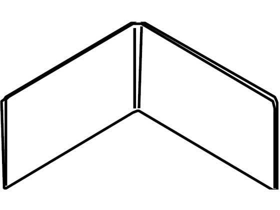 オカムラ 飛沫防止仕切パネル 連結材 (6枚入)
