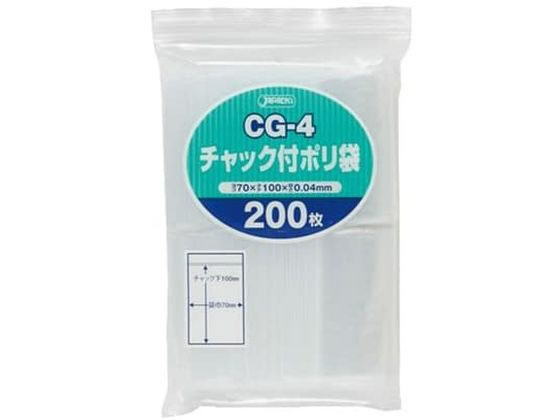 �W���p�b�N�X �`���b�N�t�|���� 24-2881-02 CG-4(100X70MM)200�}�C