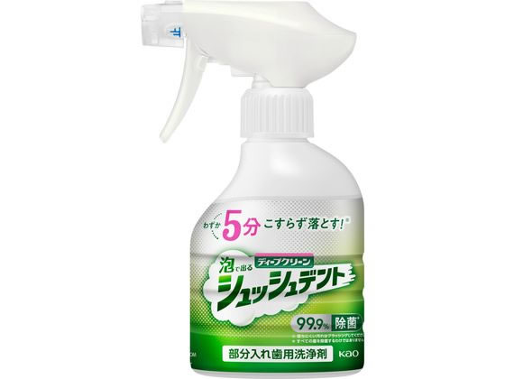 KAO ディープクリーン シュッシュデント 部分入れ歯用洗浄剤 本体