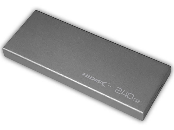 HIDISC USB3.0 外付けSSD 240GB HDEXSSD240GPM10TD