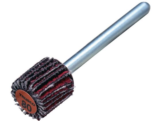 TRUSCO �Z���~�b�N�t���b�v�z�C�[�� ���a3mm #80 �O�a10�~��10�~����30 10�� TCF1010-CE-80