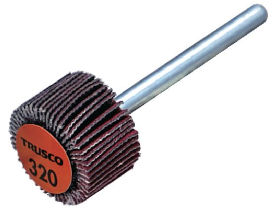 TRUSCO �Z���~�b�N�t���b�v�z�C�[�� ���a3mm #320 �O�a15�~��10�~����30 10�� TCF1510-CE-320