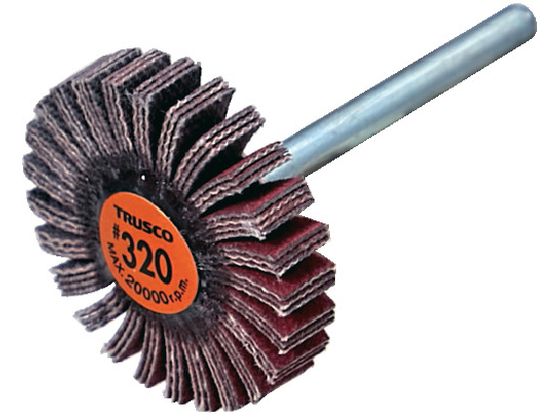 TRUSCO �Z���~�b�N�t���b�v�z�C�[�� ���a3mm #320 �O�a20�~��5�~����30 10�� TCF2005-CE-320