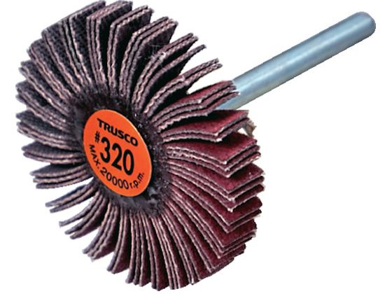 TRUSCO �Z���~�b�N�t���b�v�z�C�[�� ���a3mm #320 �O�a30�~��5�~����30 10�� TCF3005-CE-320