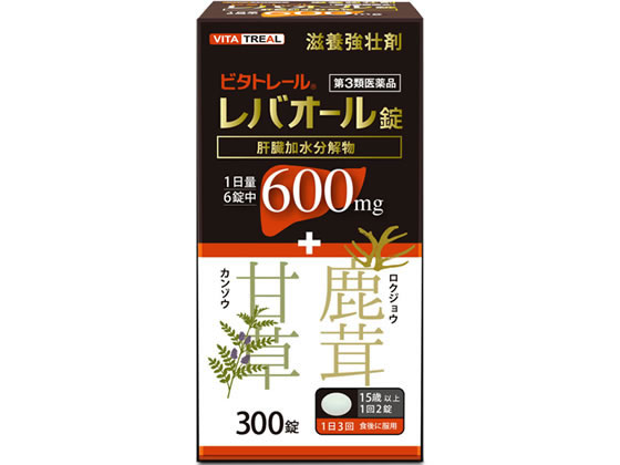 薬)美吉野製薬 ビタトレール レバオール 300錠【第3類医薬品】