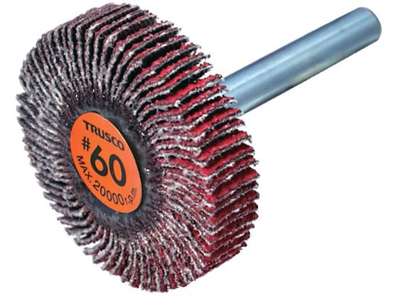 TRUSCO �Z���~�b�N�t���b�v�z�C�[�� ���a6mm #60 �O�a40�~��10�~����40 5�� TCF4010-CE-60