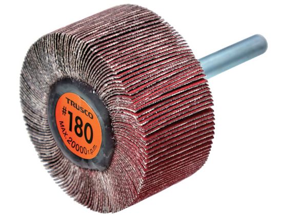 TRUSCO �Z���~�b�N�t���b�v�z�C�[�� ���a6mm #180 �O�a50�~��25�~����40 5�� TCF5025-CE-180