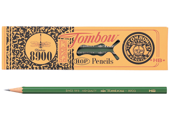 トンボ鉛筆 鉛筆 HB 12本 8900-HB