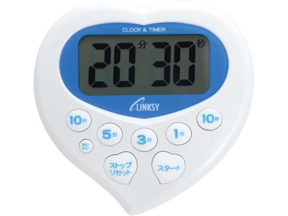 LINKSY �n�[�g�^�^�C�}�[ 25-6018-02 LT801WM(�z���C�gX�u���[)