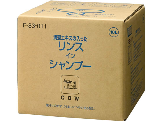 バイソン 牛乳ブランド 海藻リンスインシャンプー10l が4 290円 ココデカウ