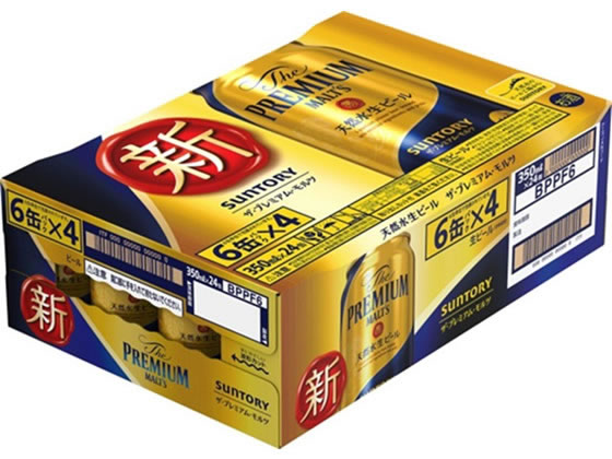 酒)サントリー ザ・プレミアム・モルツ 生ビール 5.5度 350ml 24缶が