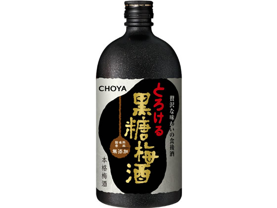 酒)チョーヤ梅酒 とろける黒糖梅酒 14度 720ml