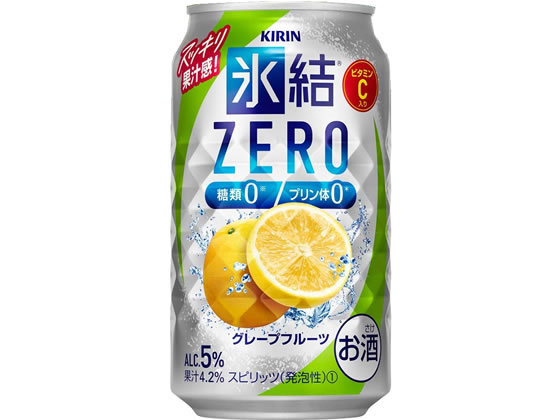 酒)キリンビール 氷結ZERO グレープフルーツ チューハイ 5度 350ml