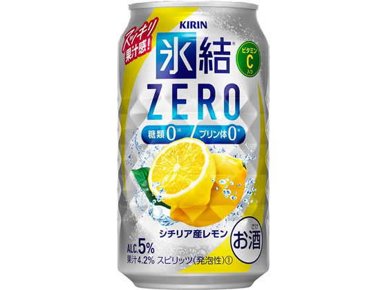 酒)キリンビール 氷結ZERO シチリア産レモン チューハイ 5度 350ml