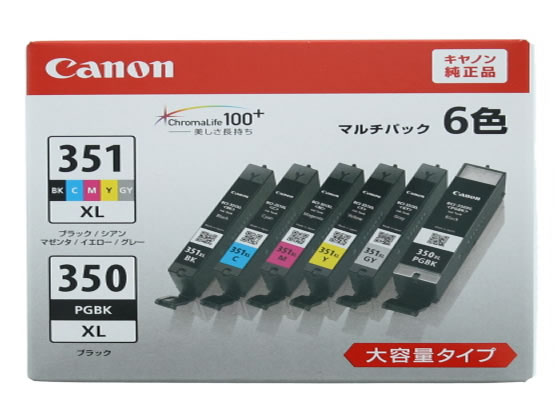 Canon インク BCI-351XL+BCI-350XL マルチパック 大容量