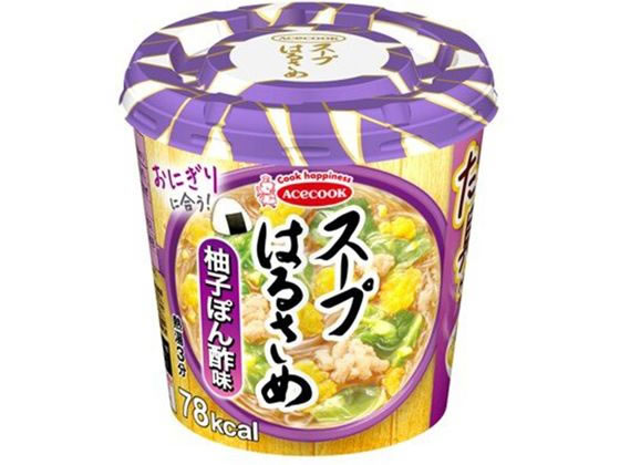 エースコック スープはるさめ 柚子ぽん酢味 32g【ココデカウ】