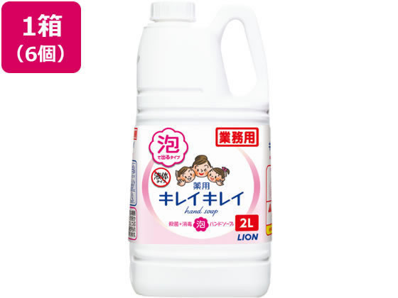 ライオンハイジーン キレイキレイ薬用泡ハンドソープ 業務用 2L×6個