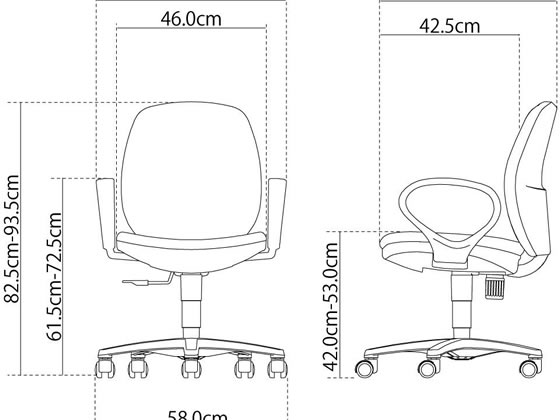 コクヨ メディックスチェアー2 肘付 グリーン HCR-G611KG2 HCR