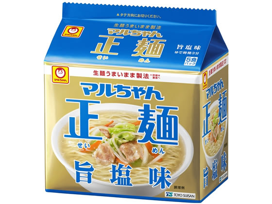 東洋水産 マルちゃん正麺 旨塩味 5食パックが451円 ココデカウ